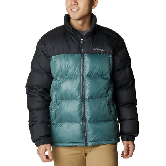 Columbia Men's Pike Lake Water Resistant Jacket Green Black Size XXL MSRP $200